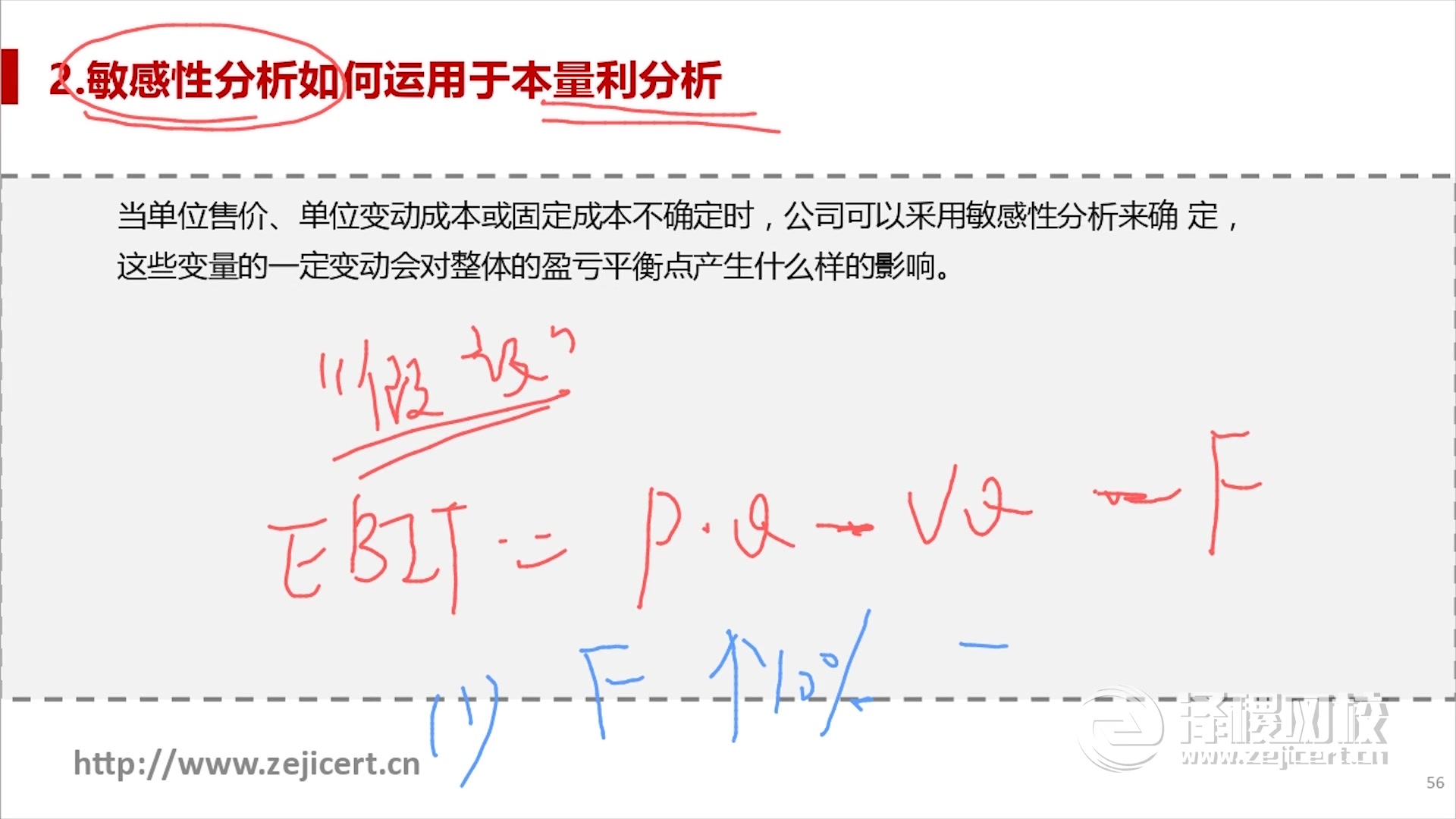 [图]2023年11月考季CMA主观题精讲 P1《财务规划、绩效与分析概述》备考网课