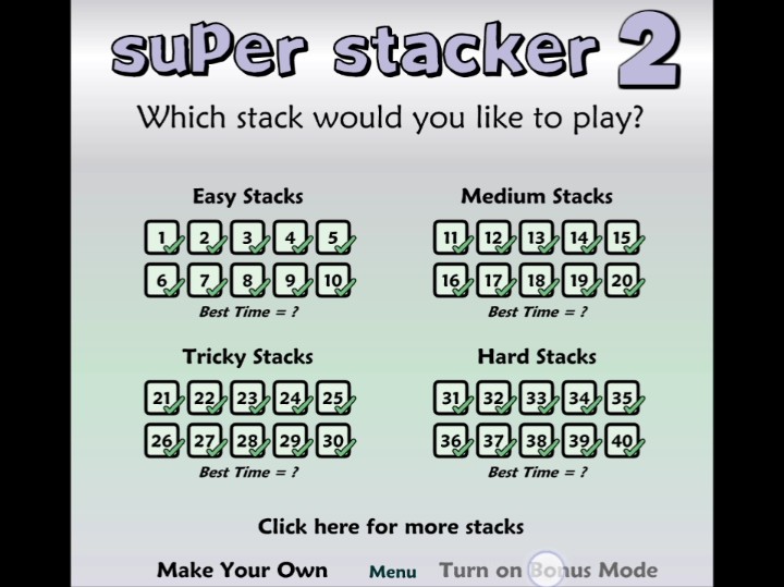 【Flash游戏】超级堆积木2 (Super Stacker 2)单机游戏热门视频