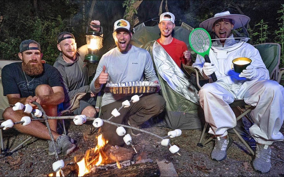 【dude perfect完美兄弟】露营的那些事,说多了都是泪_哔哩哔哩 (゜