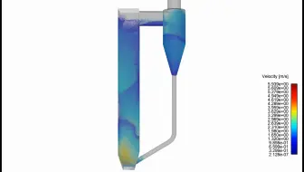 【全网原创】Ansys fluent+Rocky 循环流化床瞬态仿真-百万颗粒下的视觉盛宴+DEM+离散元