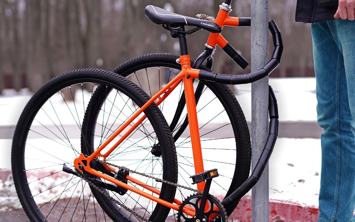 世界上最柔软的折叠自行车