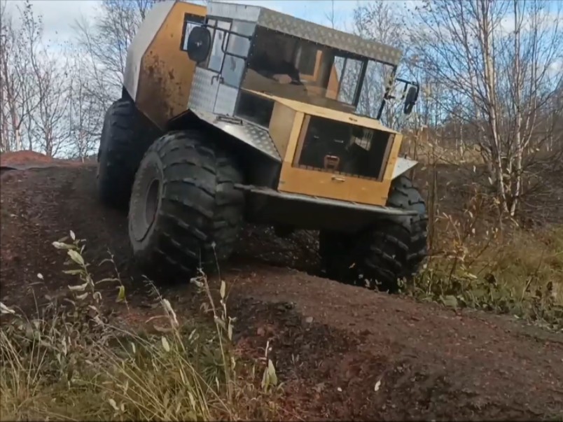 俄罗斯zyryanin 6×6两栖越野车