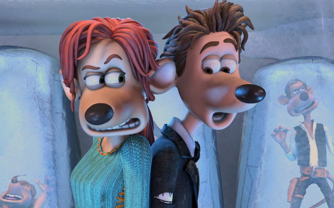 【搞笑解说】动画片《鼠国流浪记》,米老鼠与女友被困冰箱,周围全是