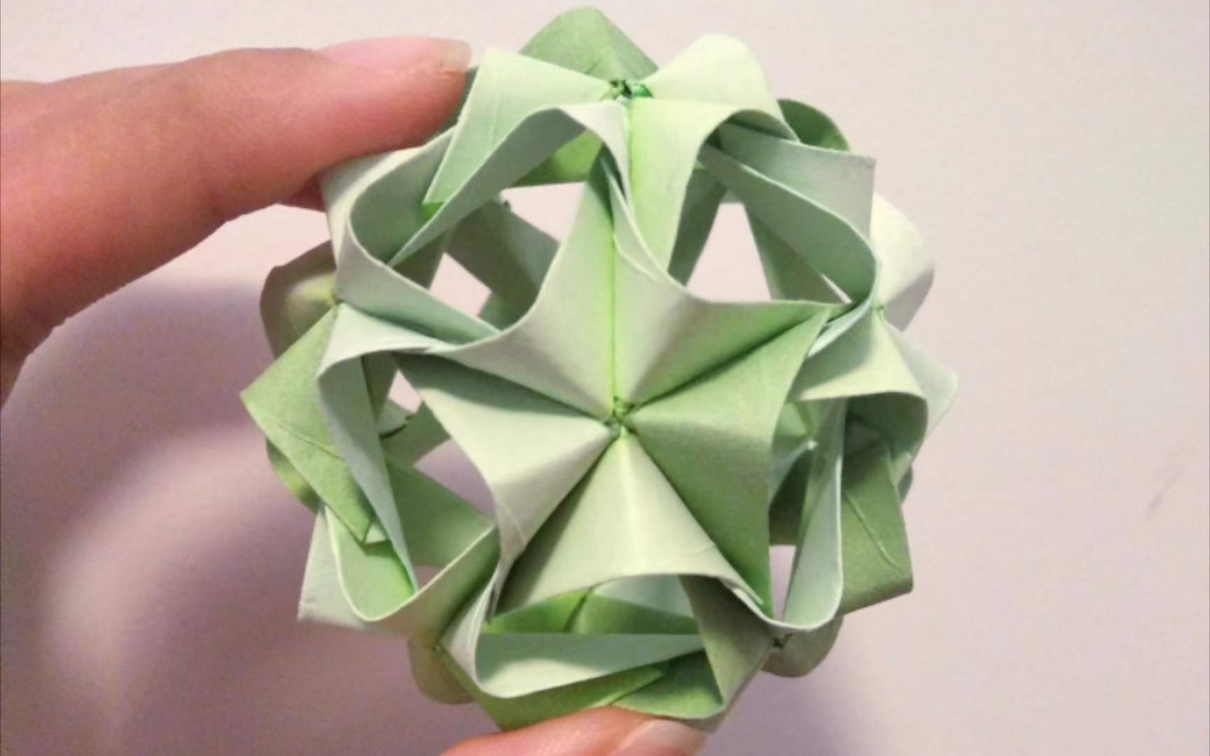 【花球折纸】超简单的一个球