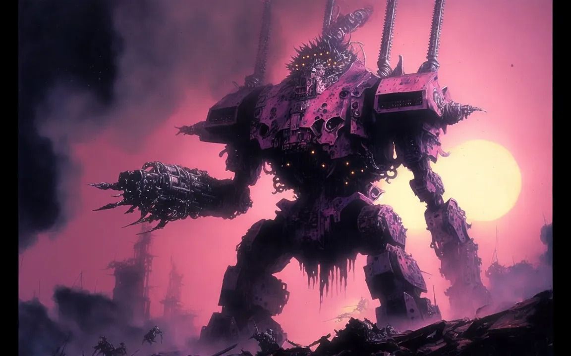 如果【战锤40k】是部80年代电影-色孽阵营篇