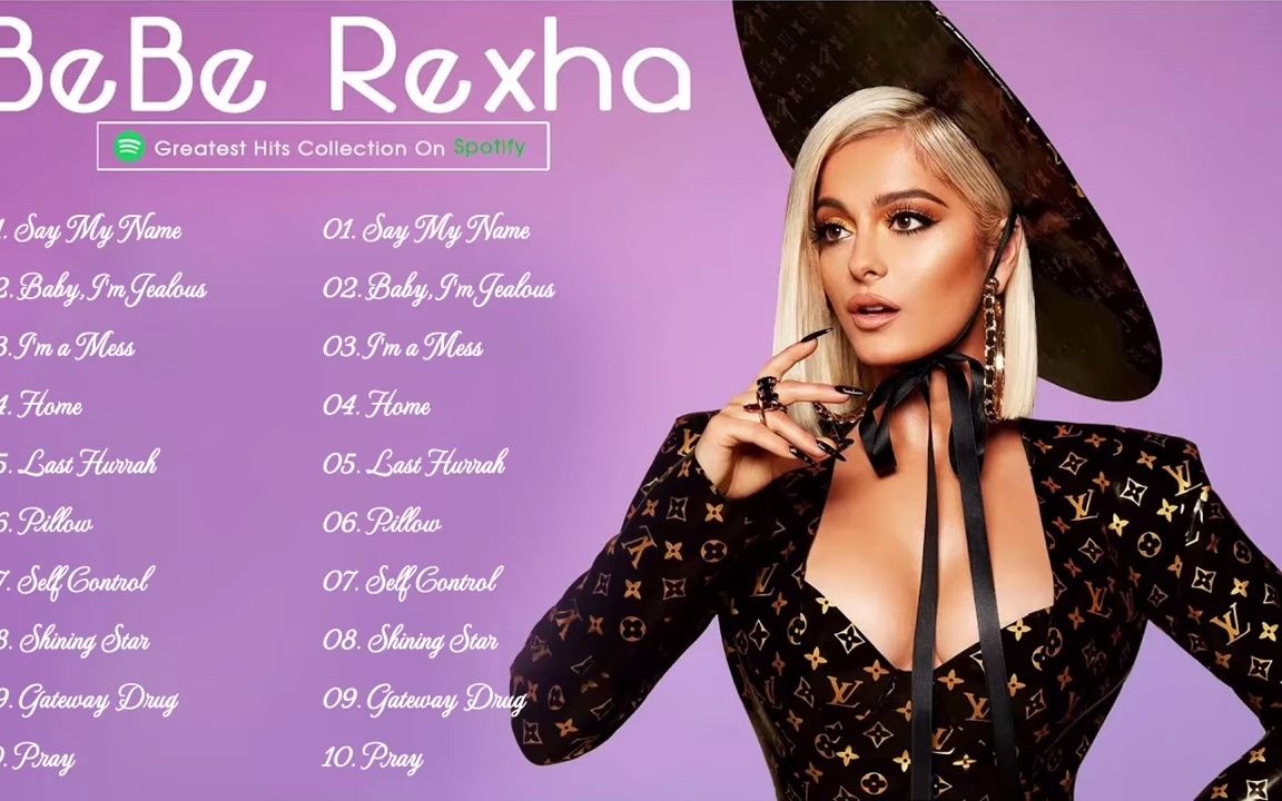 碧碧ⷮŠ雷克萨 美国歌手及词曲作家 Bebe Rexha Greatest Hits  The Best Of Bebe Rexha Playlist哔哩哔哩bilibili