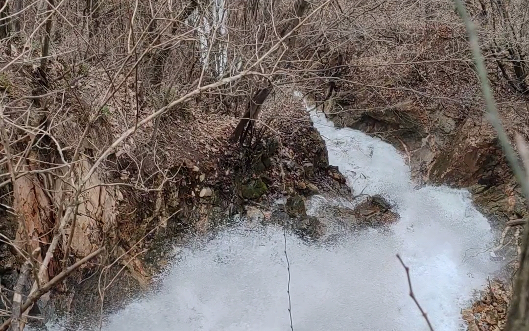 鸡峰山水库春色