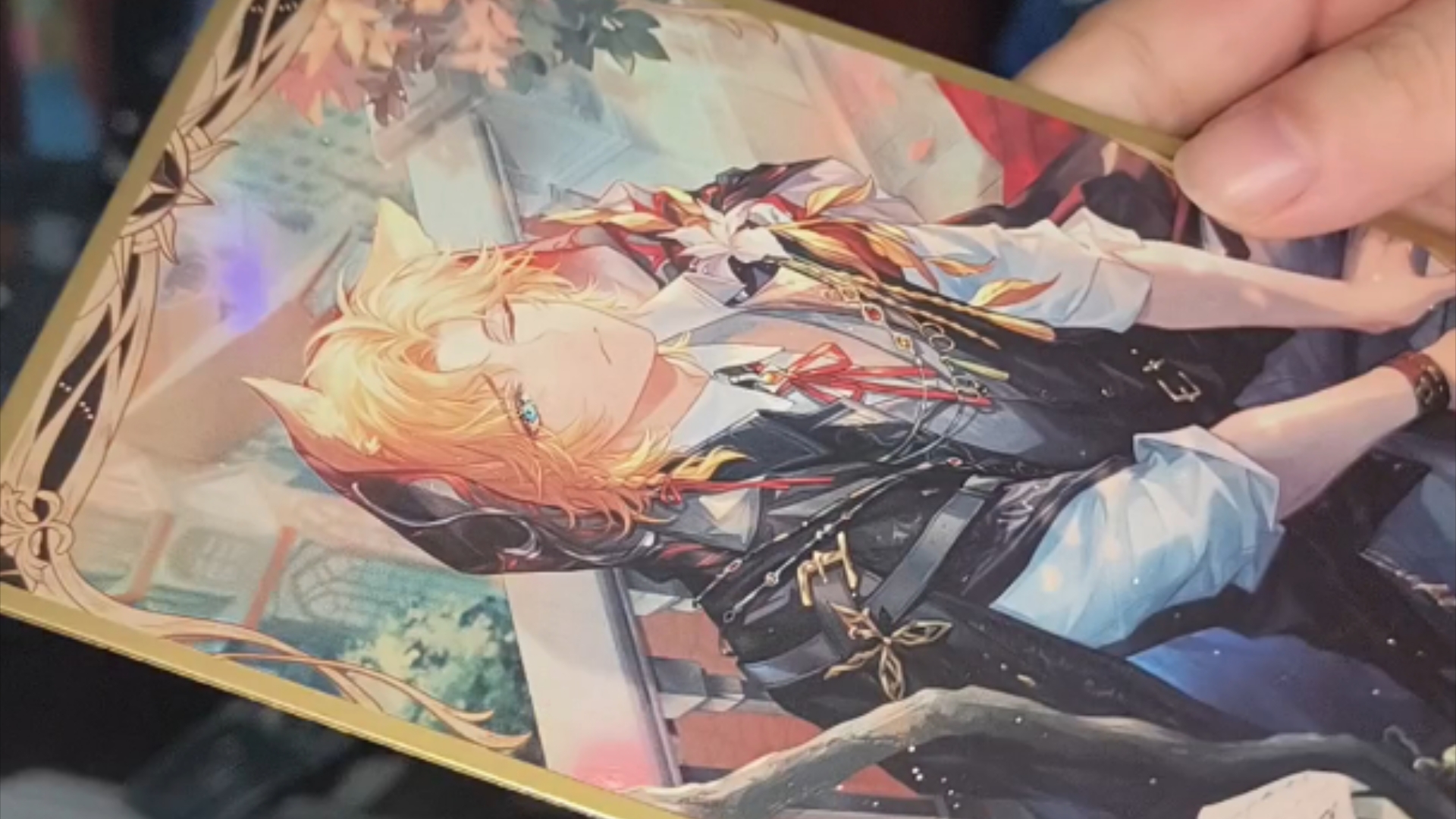 时空中的绘旅人 圣塞西尔魔法学院系列满赠入学邀请函 收藏卡 艾因