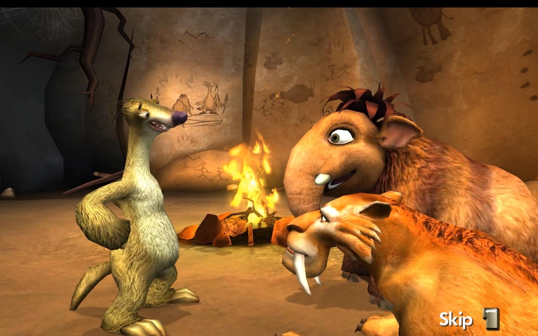 【冰河世纪3游戏】-1 无解说不跳动画全流程速通向