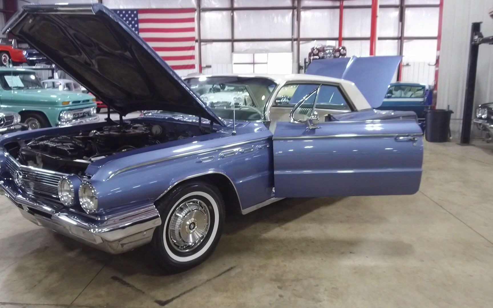 美国老车实拍系列1962别克electra225