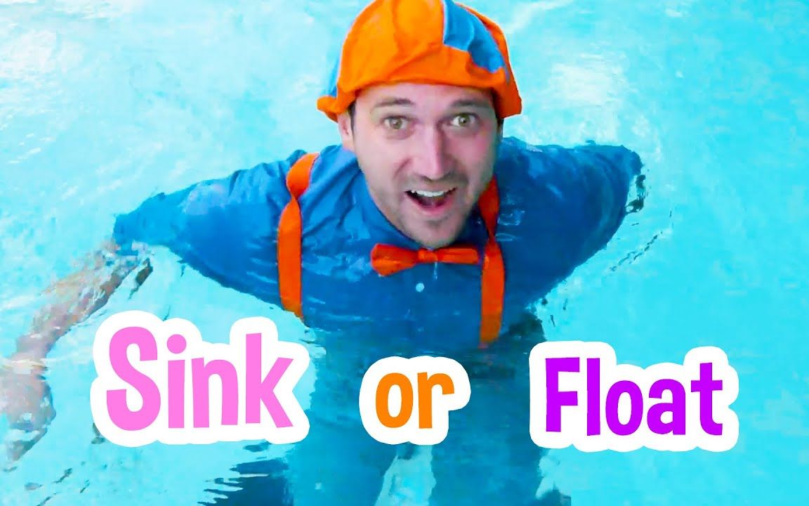 [图]【Blippi】沉还是浮？Cool Science Experiment for Kids!!