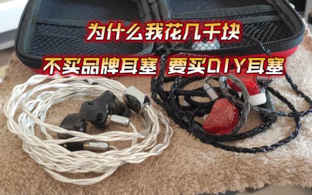 为什么我花几千块 不买品牌耳塞 要买DIY耳塞哔哩哔哩bilibili