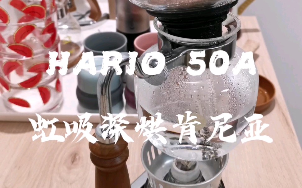 虹吸咖啡 || Hario 50A冲煮日式深烘肯尼亚哔哩哔哩bilibili