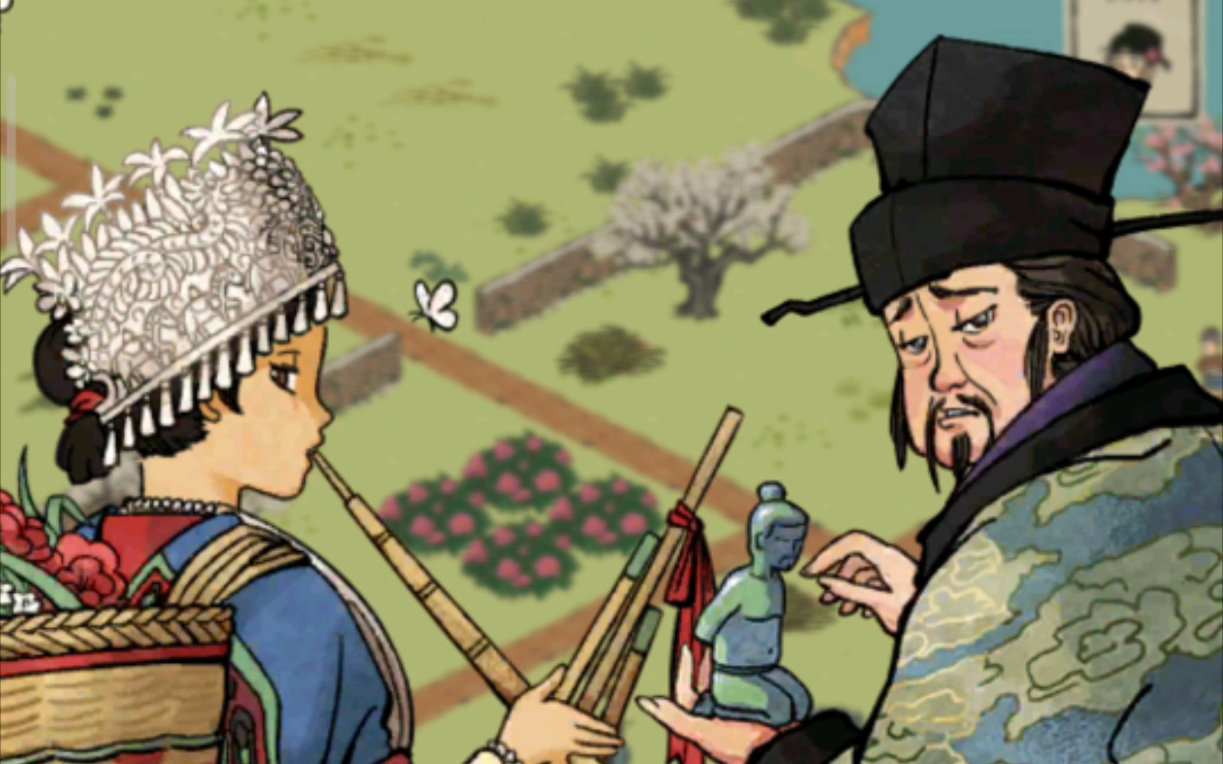 活动作品江南百景图桃花村探险秦南归线6