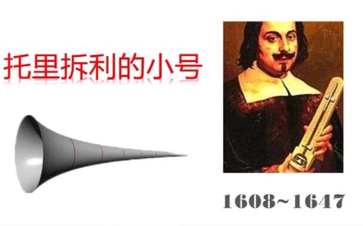 马丁老师讲数学怪物:托力拆利的小号