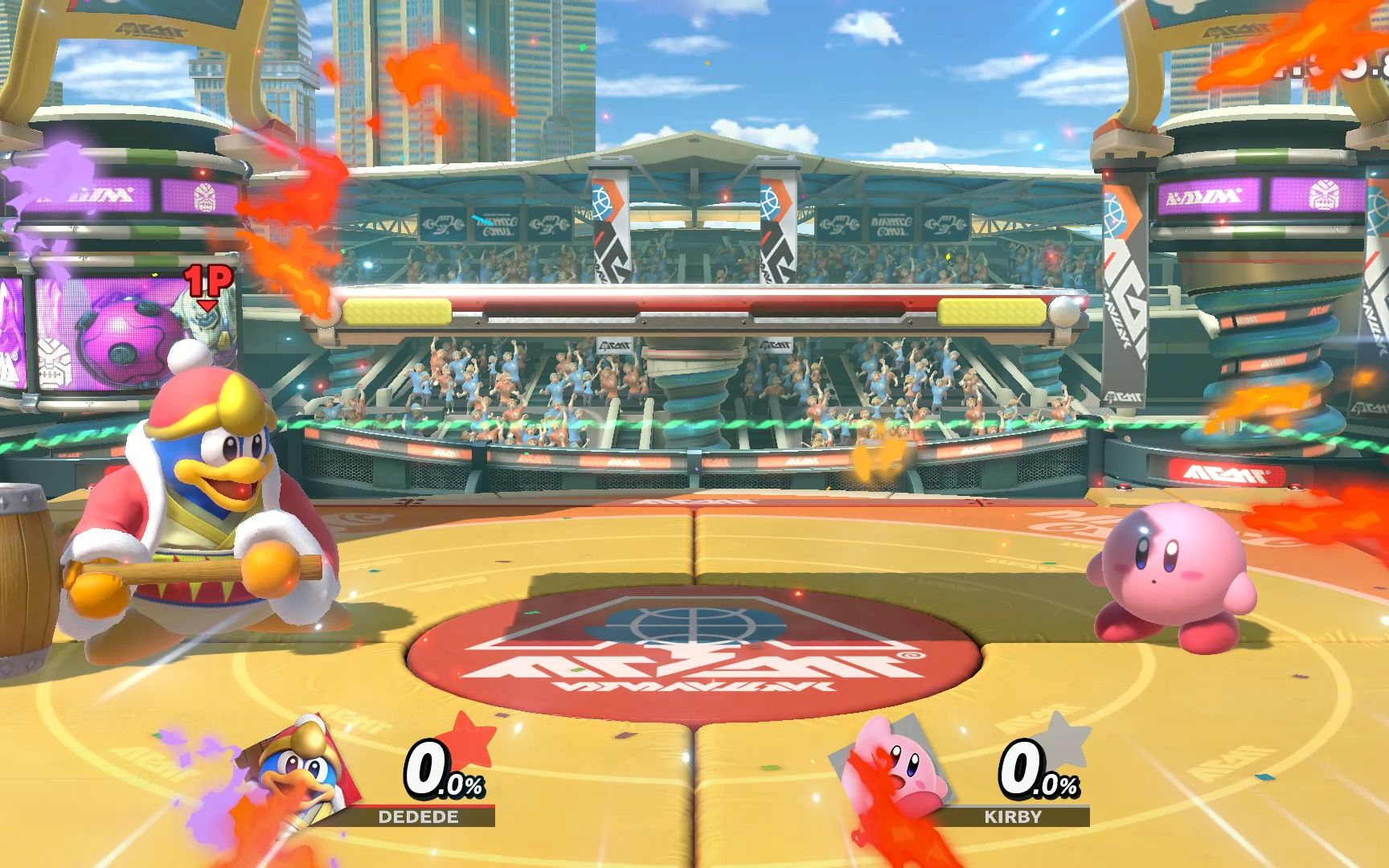 《任天堂全明星大乱斗sp》帝帝帝大王vs卡比01