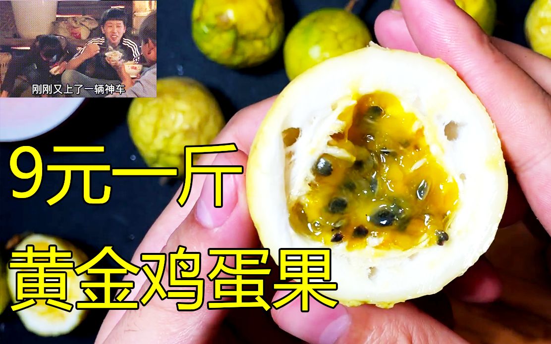 男子贪便宜网上9块钱买了斤黄金鸡蛋果结果一口下去差点酸掉大牙