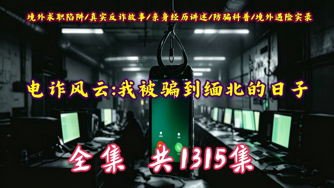纪实反诈【电诈风云：我被骗到缅北的日子】轻信境外高薪误入险境，亲历黑暗管控与残酷日常，讲述惊心求生经历 畅听全集