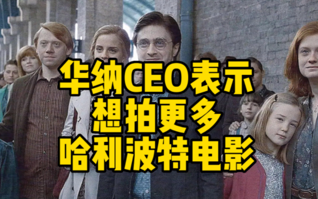 华纳CEO:想拍更多哈利波特电影哔哩哔哩bilibili