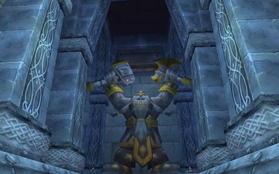 魔兽世界最喜欢的就是铁炉堡了来欣赏一下美丽的主城吧