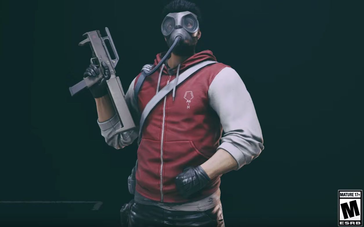 彩虹六号围攻:毒气精英皮肤 骨子里都透露着骚气