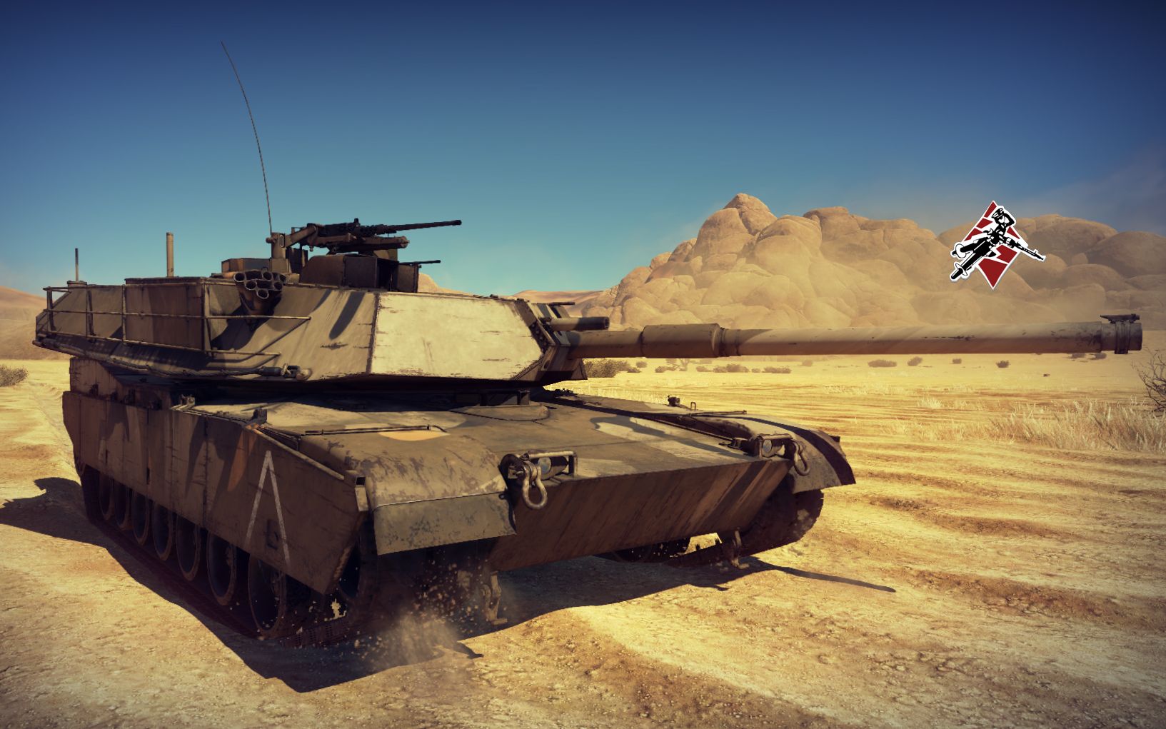 【战争雷霆】西部铁骑m1艾布拉姆斯(陆战历史游戏实况解说)