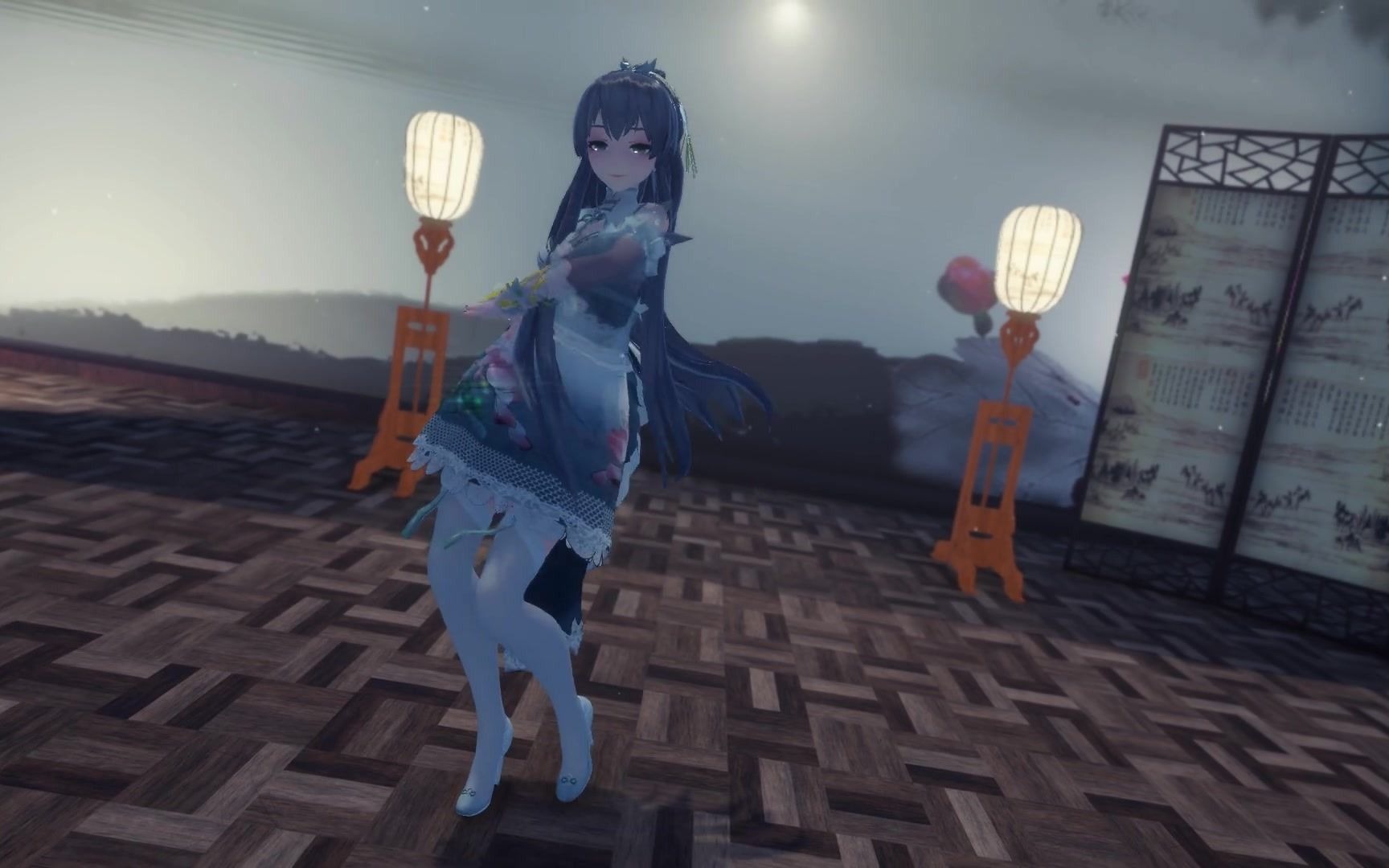 [图]【TDA/V＋模型/洛天依mmd/60fps】花间蝶词：“❀倾尽悲欢，你可愿跟我走❀”