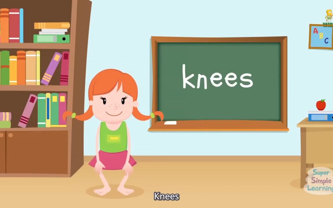 [图]Head Shoulders Knees & Toes (Learn It) -Super Simple Songs英文启蒙儿歌