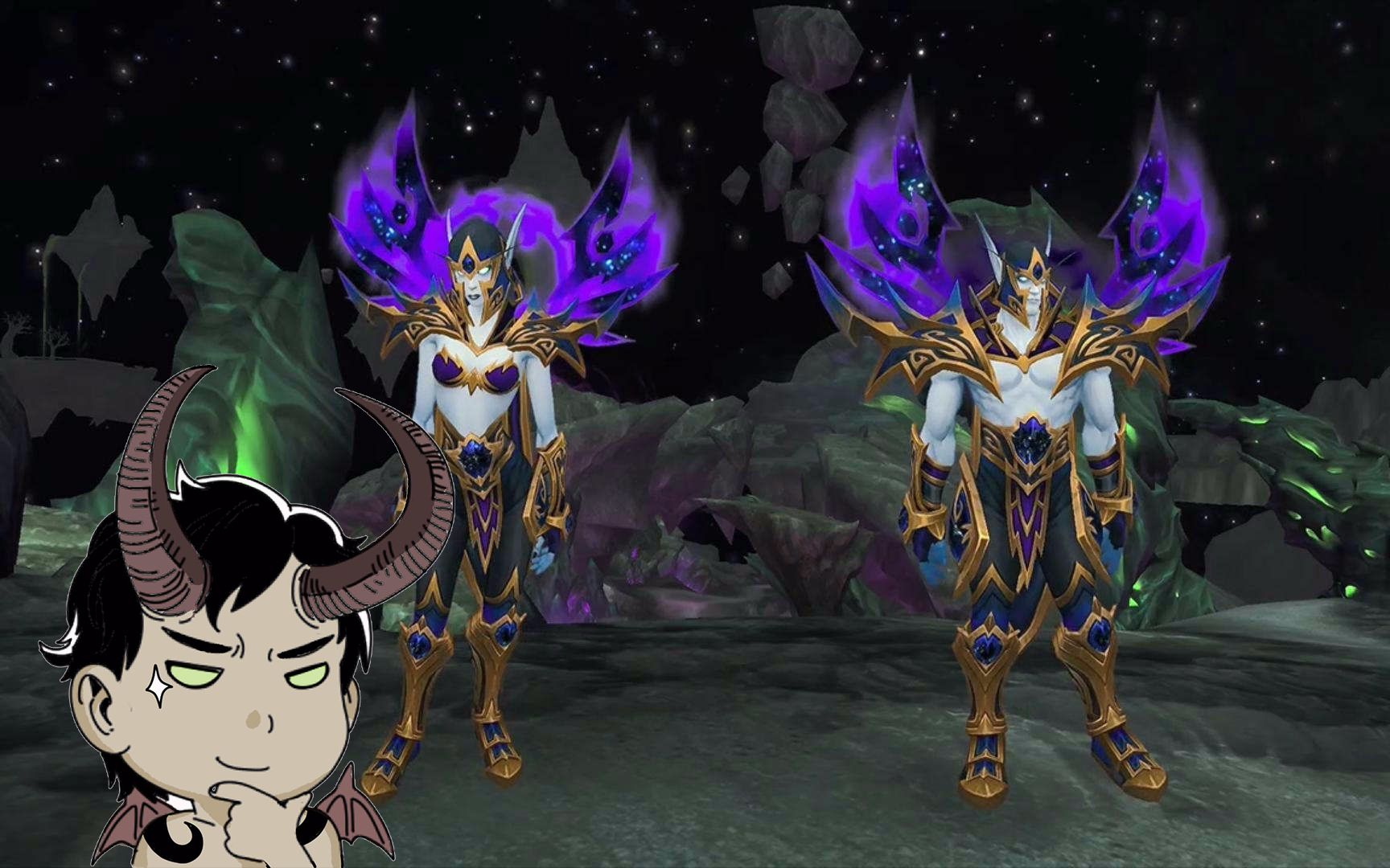 嘉栋桑魔兽世界81期:争霸艾泽拉斯8.0新种族虚空精灵