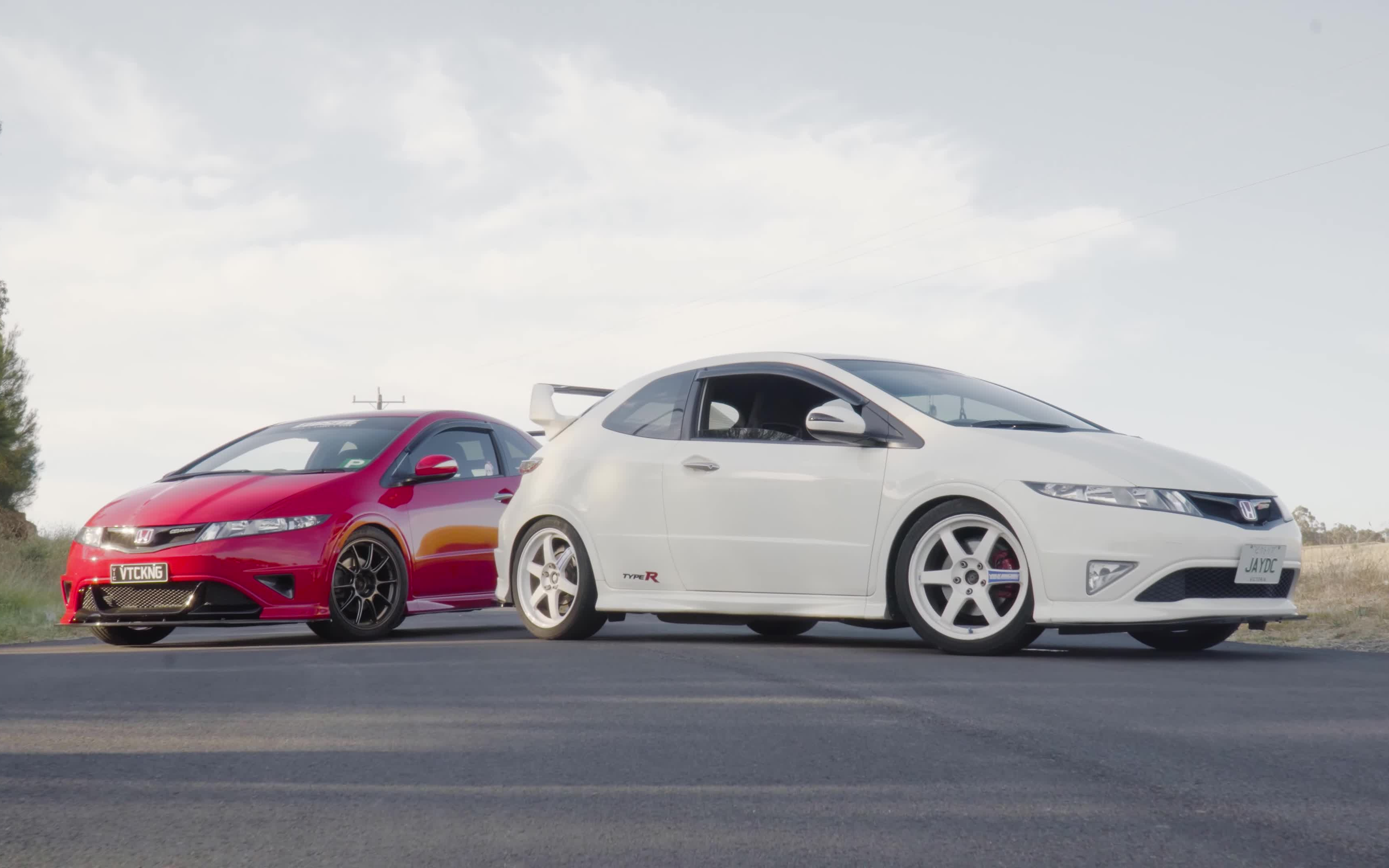 【jdm】2 honda civic fn2 type rs 4k