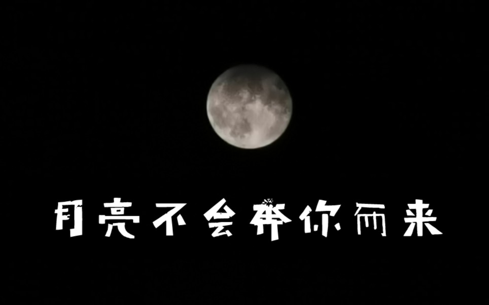 活动作品缓缓一分月亮不会奔你而来