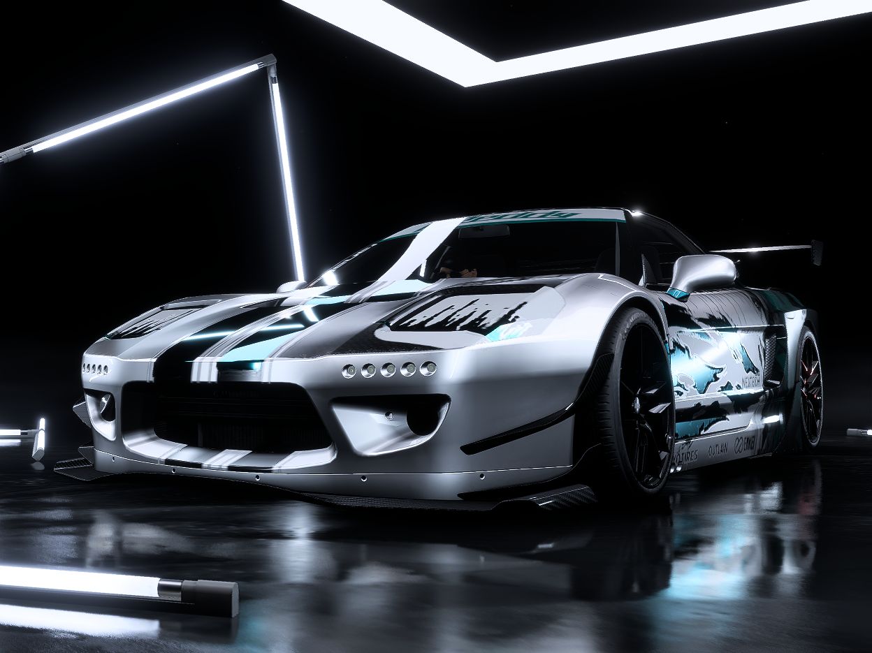 【极品飞车21】本田nsx type-r改装前后对比