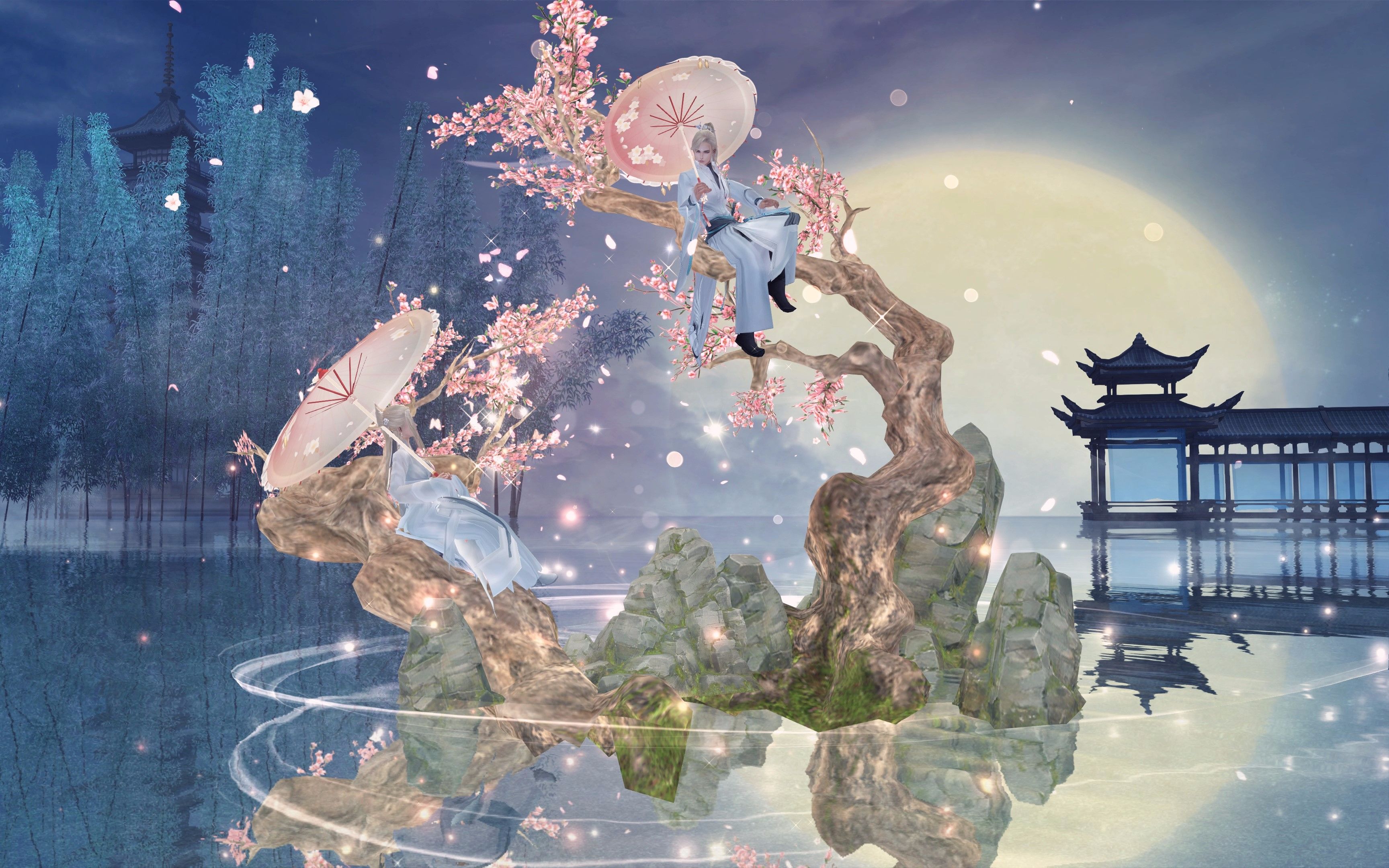 剑网三素月清秋截图安利点