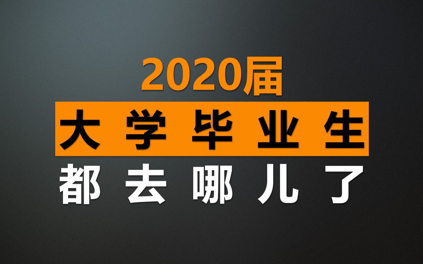 【用互联网思维求职03】2020届大学毕业生都去哪儿了求知鱼超职场研究所郑映雄老师解读艾瑞网最新市场调查报告哔哩哔哩bilibili