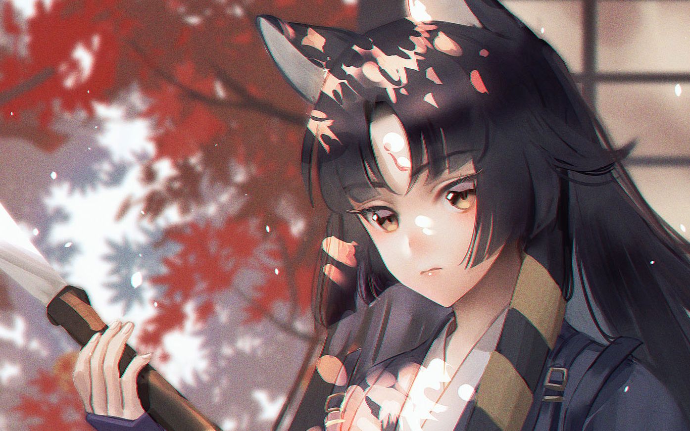【板绘】明日方舟-嵯峨