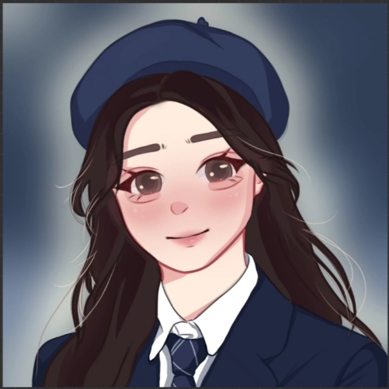 第一次画指绘头像