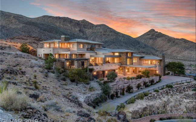 豪宅 拉斯维加斯山景豪华住宅售价1600万美元
