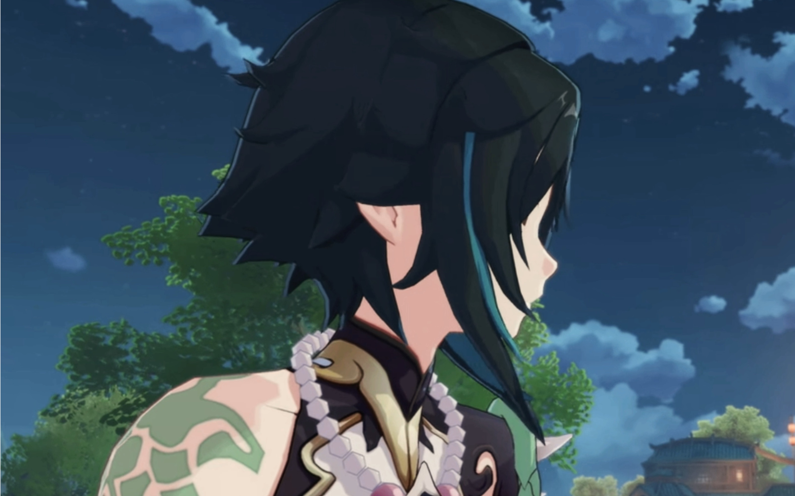 【原神】年夜饭中魈魈猫的小表情