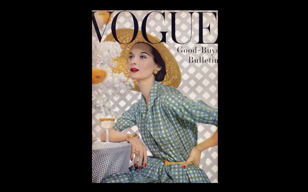 [图]【复古杂志】视觉艺术的气质与美学：上世纪60年代时尚杂志 |《VOGUE》