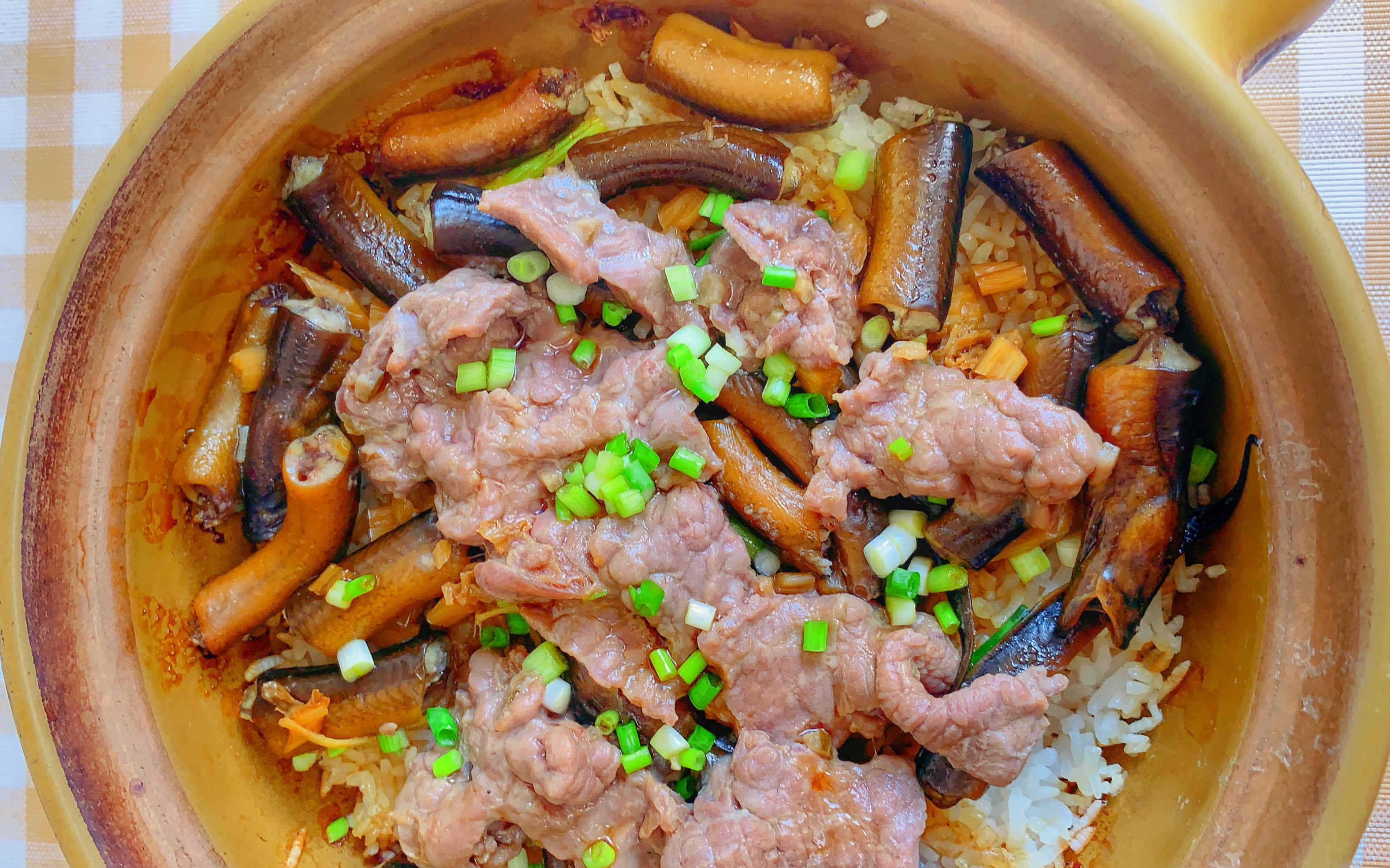 黄鳝牛肉煲仔饭广式煲仔饭解密广式煲仔酱做法