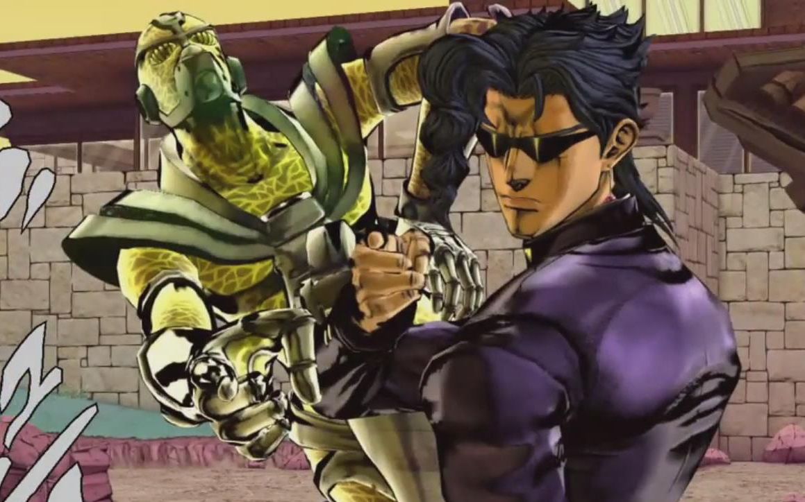 花京院典明 特殊对话 ps3ps4【jojo的奇妙冒险天堂之眼/天国之眼】