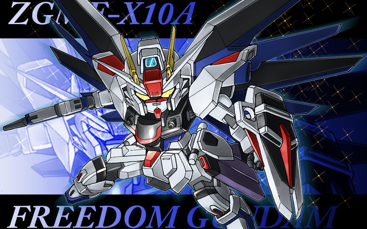 sd敢达怀旧服 机动型自由高达作战视频