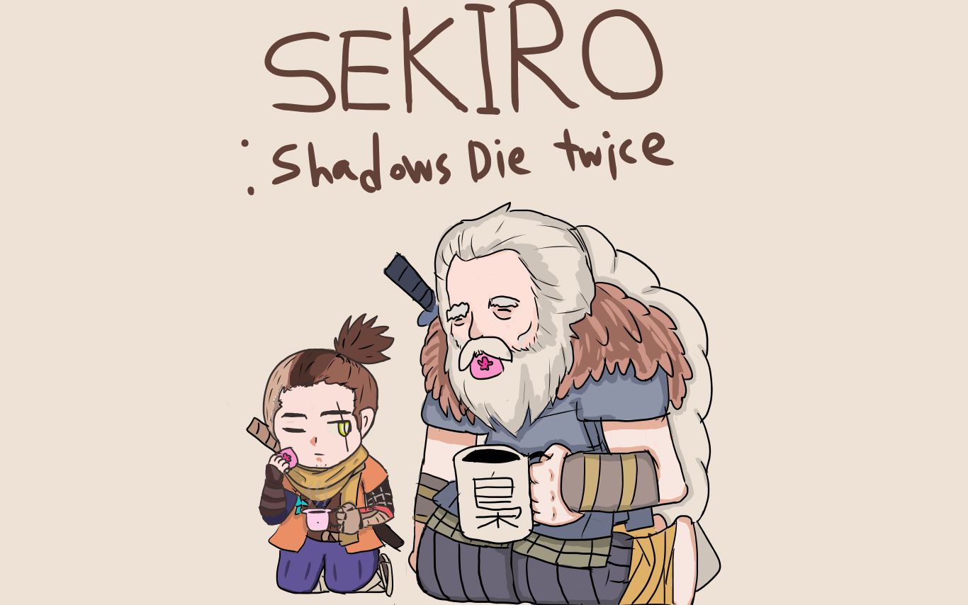 只狼 三年前义父(龙闪 伞)