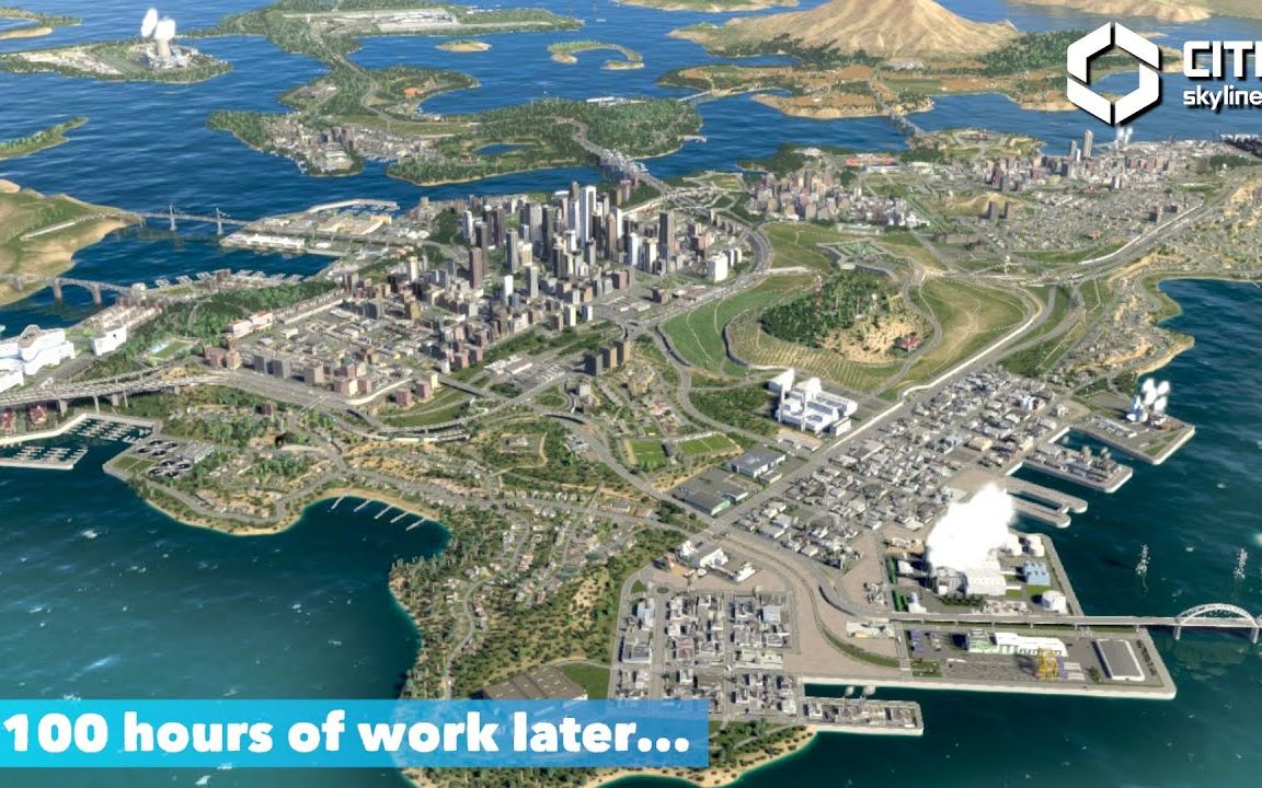 【imperatur第一城】第十集 - 城市 #都市天际线2# 100 hours of work