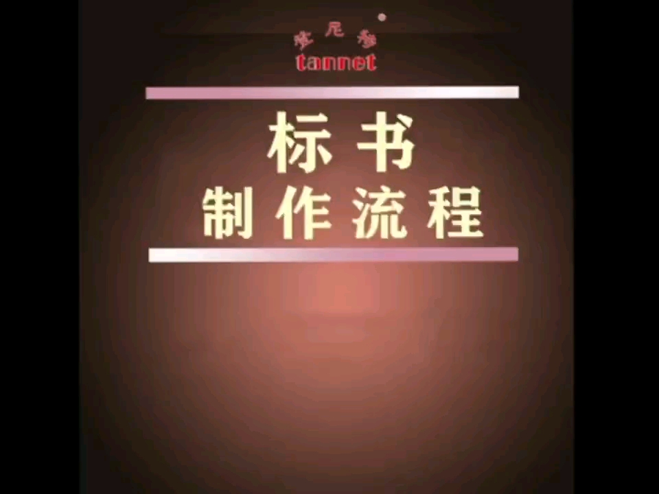 标书制作有哪些流程?哔哩哔哩bilibili