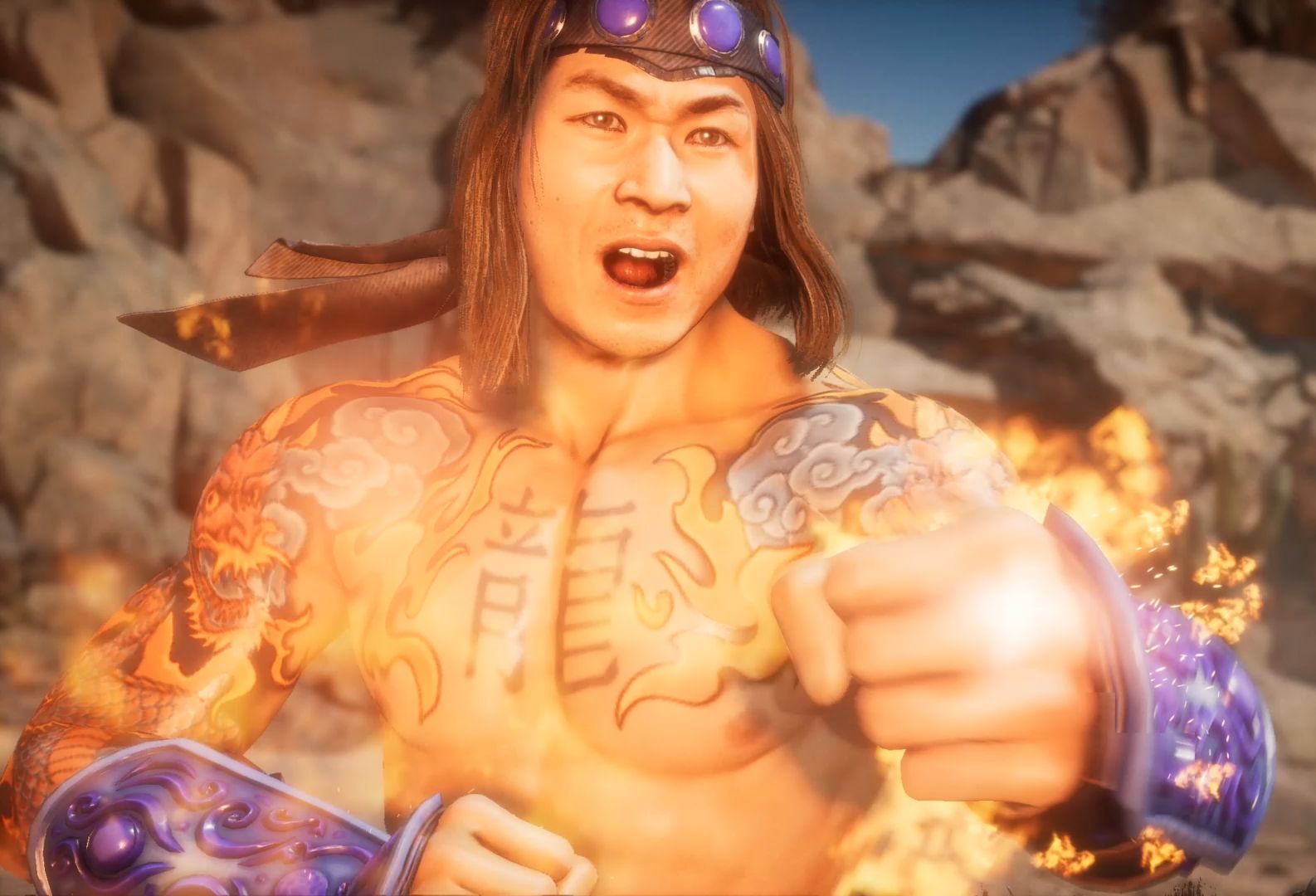 真人快打11 火神刘康-经典高塔 (难度:困难模式)