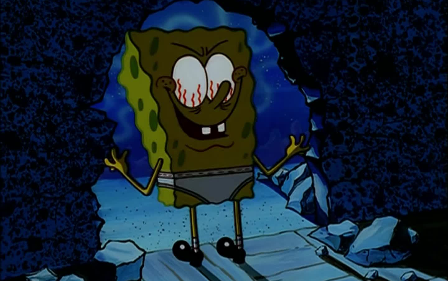 「央配」童年阴影痞老板操控海绵宝宝