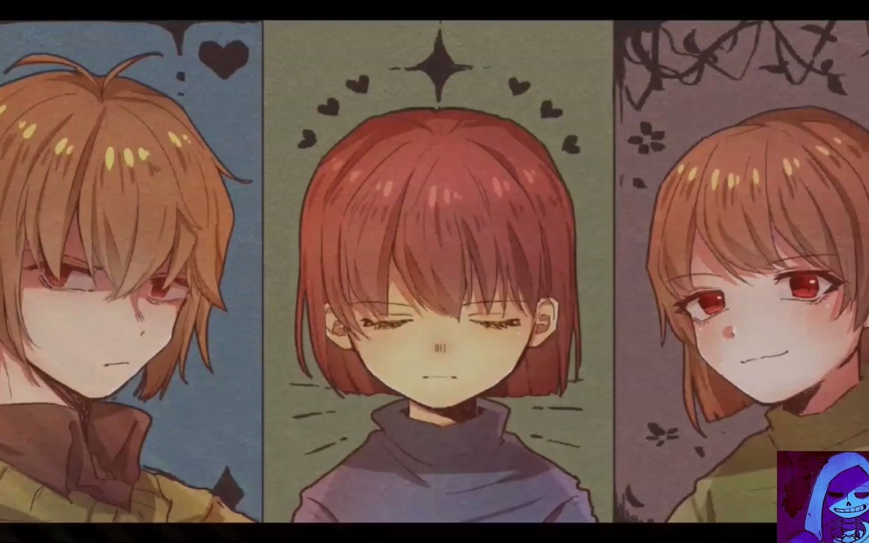 kris frisk chara tribute 