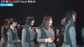 欅坂46 晨间新闻 Zip 春fes 17 2日目模様 哔哩哔哩 つロ干杯 Bilibili