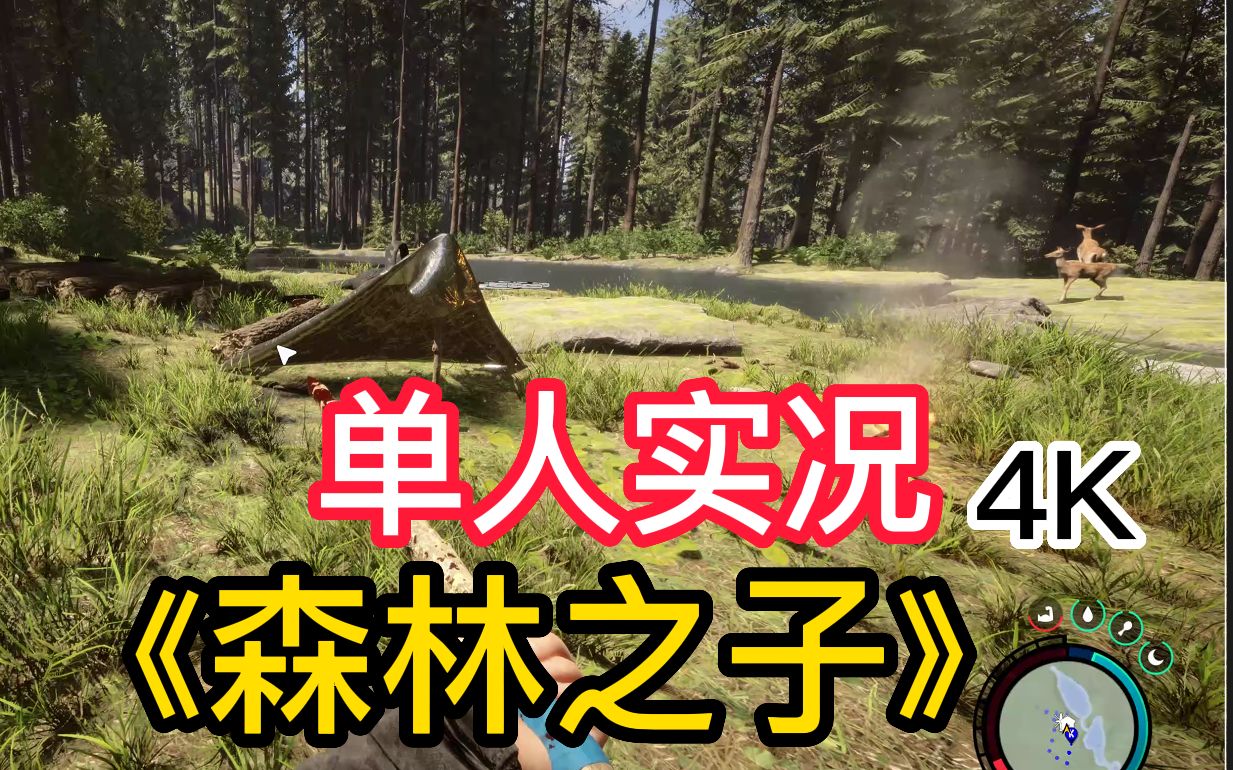 森林续作《森林2:森林之子》单人实况 4k视频2